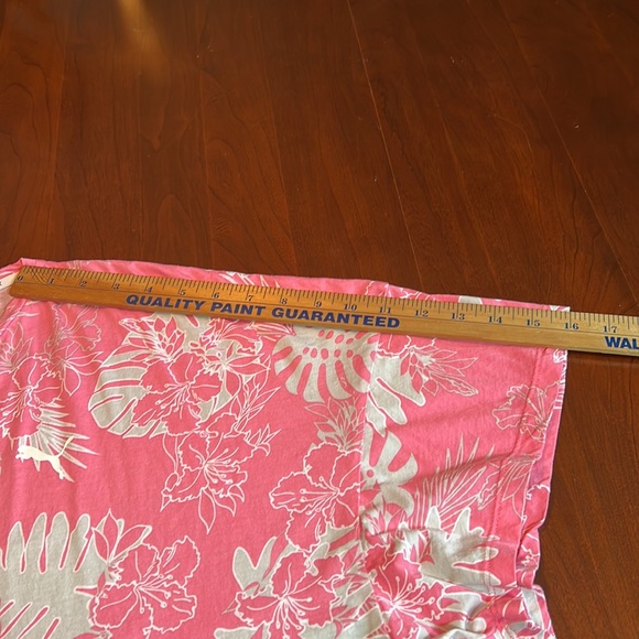 Puma Active Tropical Print Cropped Tee Pink Gray Women’s Size XL EUC - Picture 4 of 12